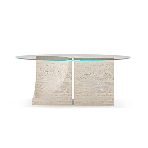 Edge Center Table ( 2 Legs )