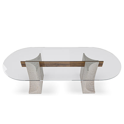Edge Dining Table - Living with Luxury