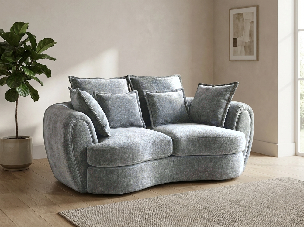 Dorchester Grey 2 Seater Sofa – view 1