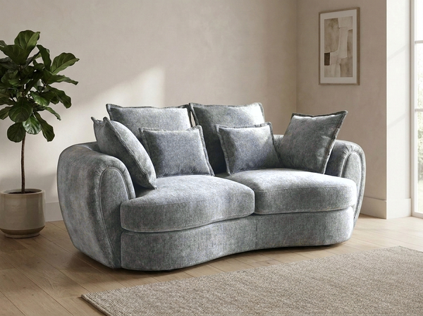 Dorchester Grey 3 Seater Sofa – view 1