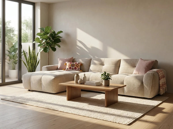 Montana Sofa – Beige & Grey Left & Right Hand Living Room Seating