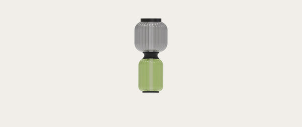 Greenberry Ceiling – Green & Grey – view 3