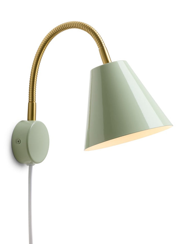 Halo Design Hygge Wall Light in Green