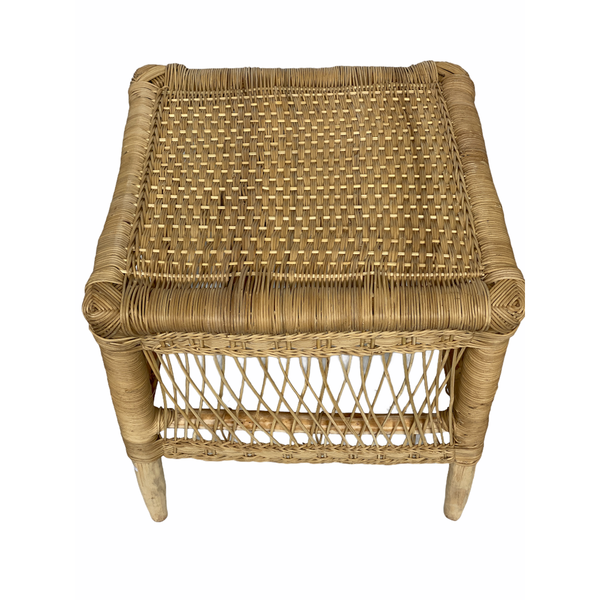 Malawi Rattan side table - handmade