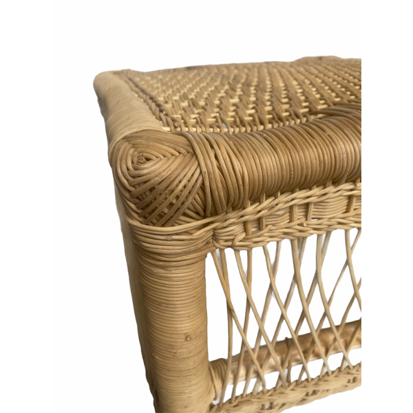 Malawi Rattan side table - handmade