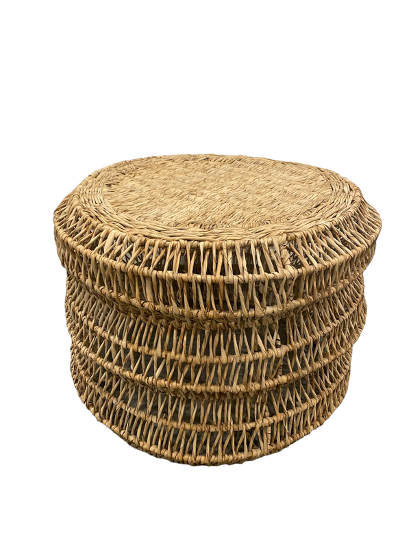 Mozambique Palm Leaf Table - (10.1) - Living with Luxury