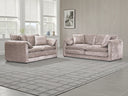 Solaya 3+2 Sofa Set – Black, Green, Beige & Grey Living Room Seating