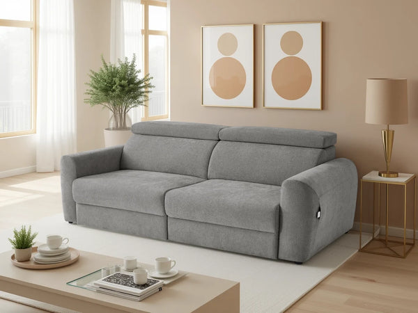 Dakota 3 Seater Electric Sofabed – Grey, Green, Black & Beige Living Room Sofa
