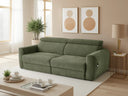 Dakota 3 Seater Electric Sofabed – Grey, Green, Black & Beige Living Room Sofa