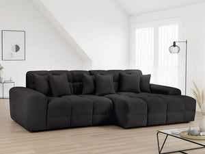 Jacob Corner Sofa – Grey, Black & Beige Right & Left Hand Facing Sofa