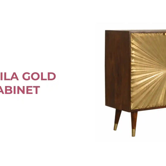 Manila Gold Cabinet by@Outfy