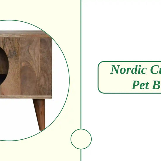 Nordic Cut-out Pet Bed by@Outfy