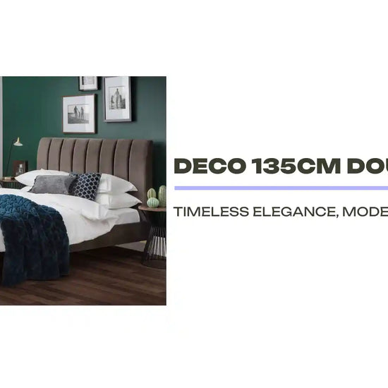 Deco 135cm Double Bed by@Outfy