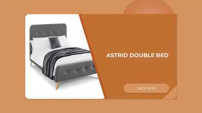 Astrid Double Bed by@Outfy
