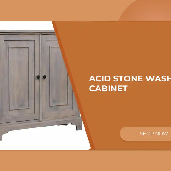 Acid Stone Wash Cabinet by@Outfy