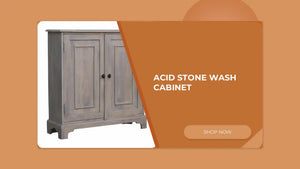 Acid Stone Wash Cabinet by@Outfy