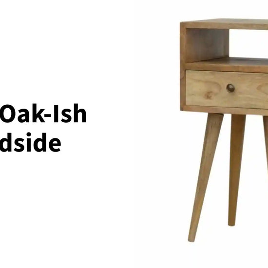 Mini Oak-ish Bedside by@Outfy