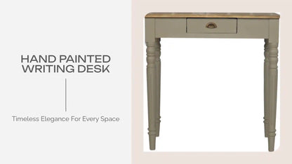 Hand Painted Writing Desk by@Outfy