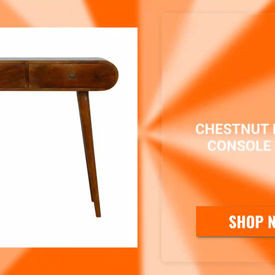 Chestnut London Console Table by@Outfy