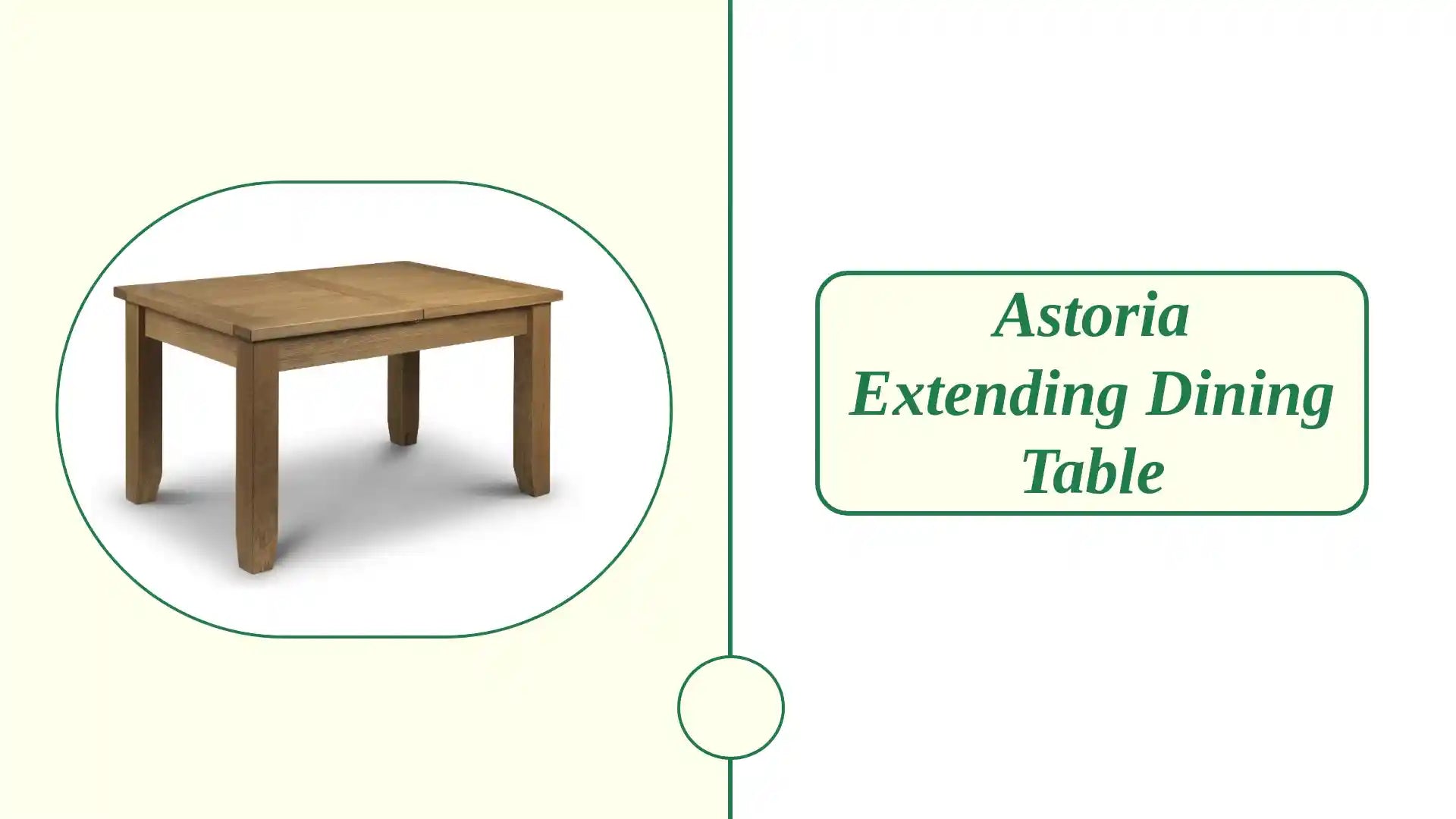Astoria Extending Dining Table by@Outfy