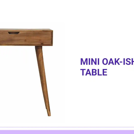 Mini Oak-ish Dressing Table by@Outfy