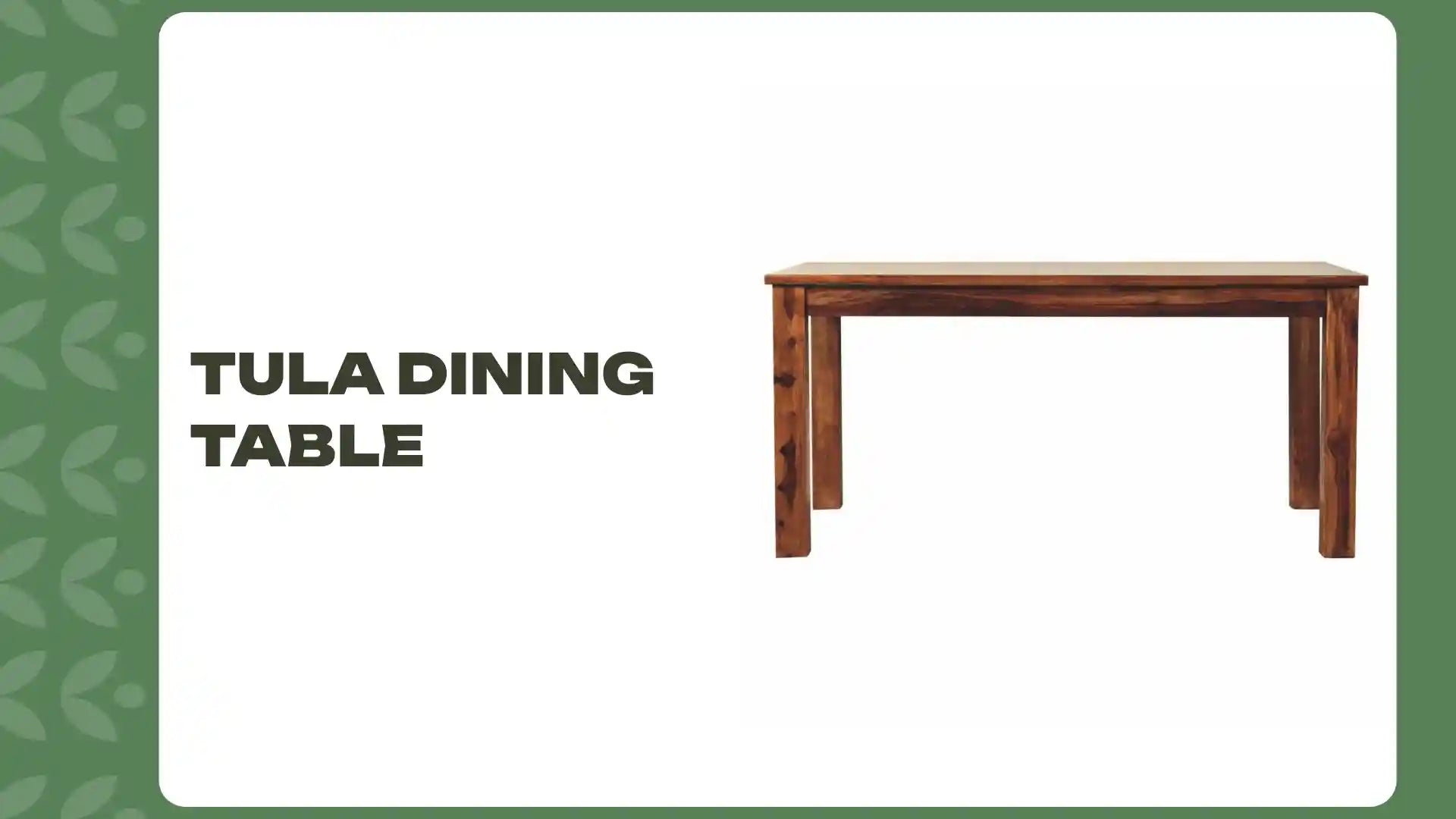 Tula Dining Table by@Outfy