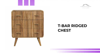 T-bar Ridged Chest by@Outfy