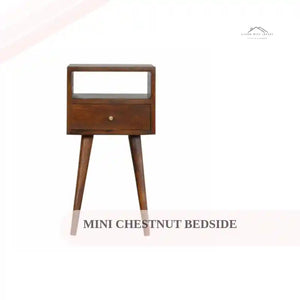 Mini Chestnut Bedside by@Outfy