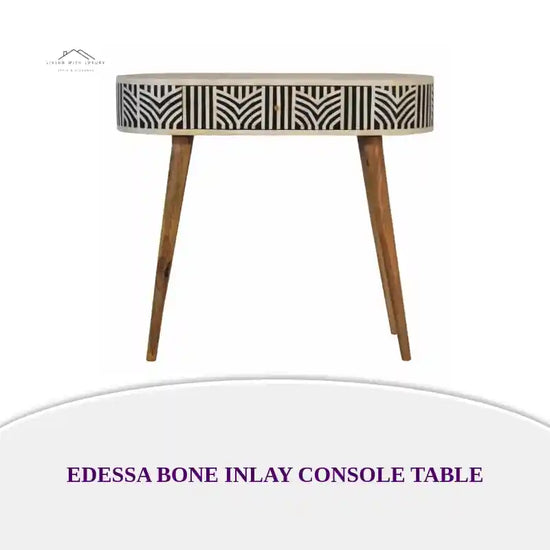Edessa Bone Inlay Console Table by@Outfy