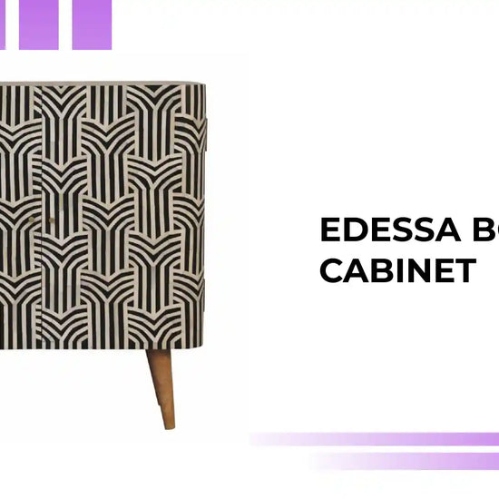 Edessa Bone Inlay Cabinet by@Outfy