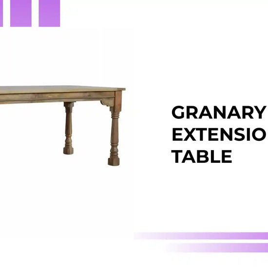 Granary Extension Dining Table by@Outfy