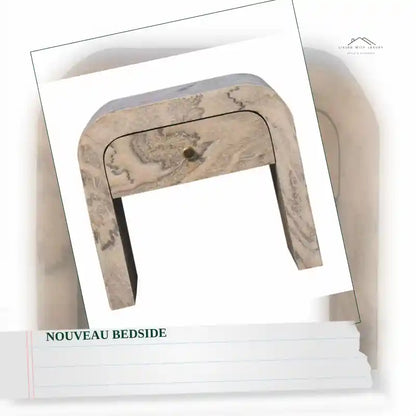 Nouveau Bedside by@Outfy