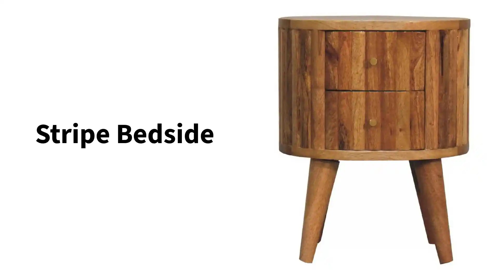 Stripe Bedside by@Outfy