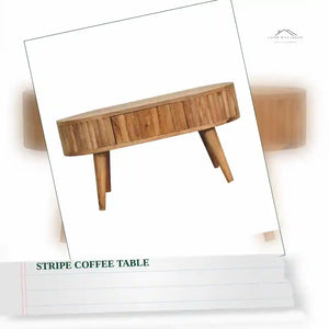 Stripe Coffee Table by@Outfy
