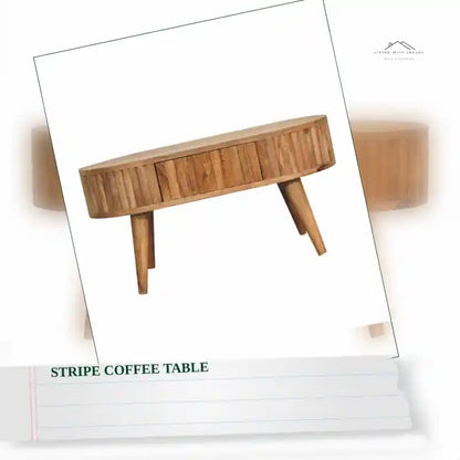 Stripe Coffee Table by@Outfy