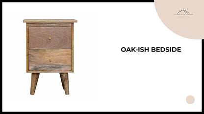 Oak-ish Bedside by@Outfy