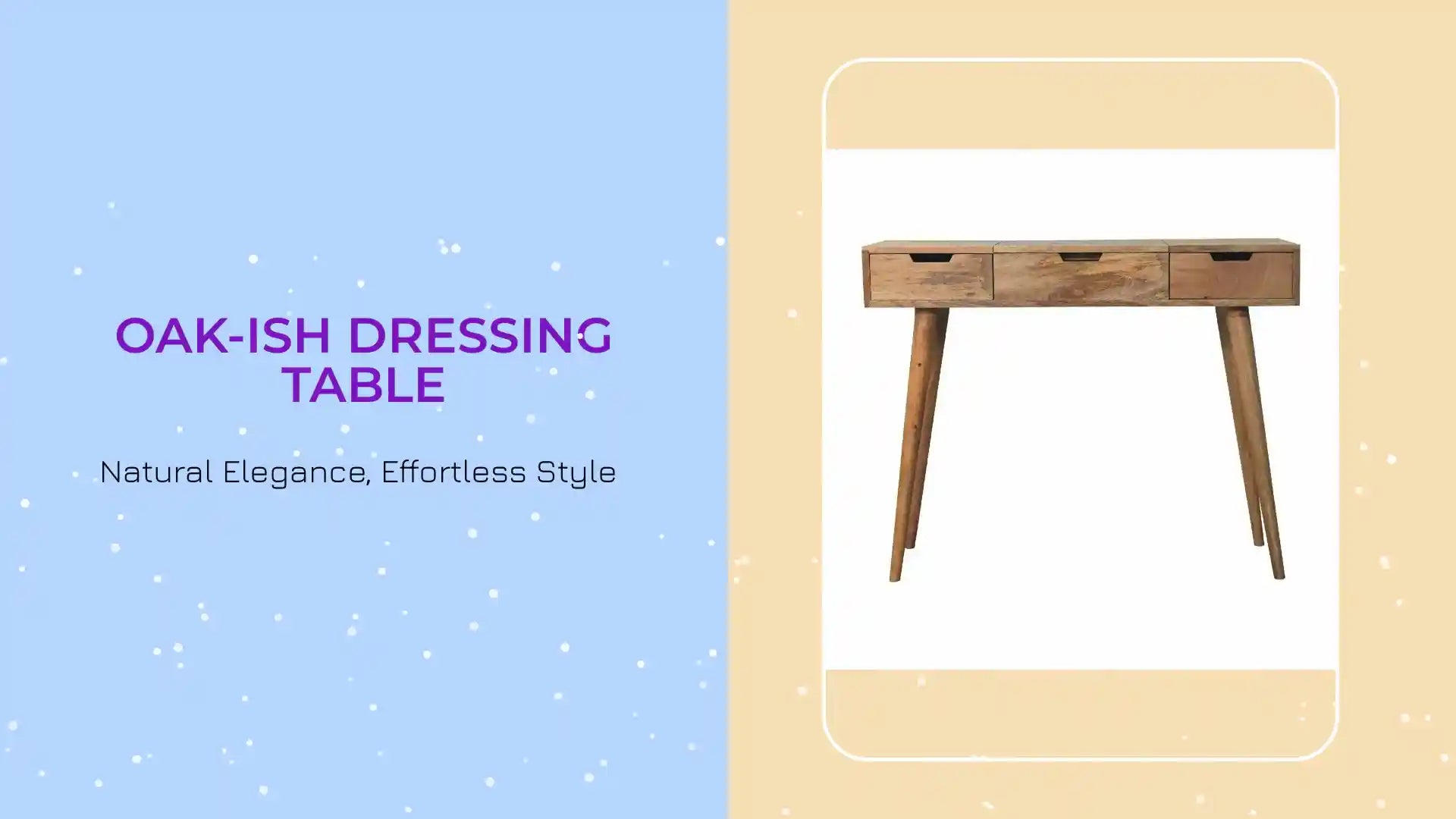 Oak-ish Dressing Table by@Outfy