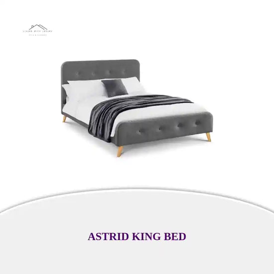 Astrid King Bed by@Outfy