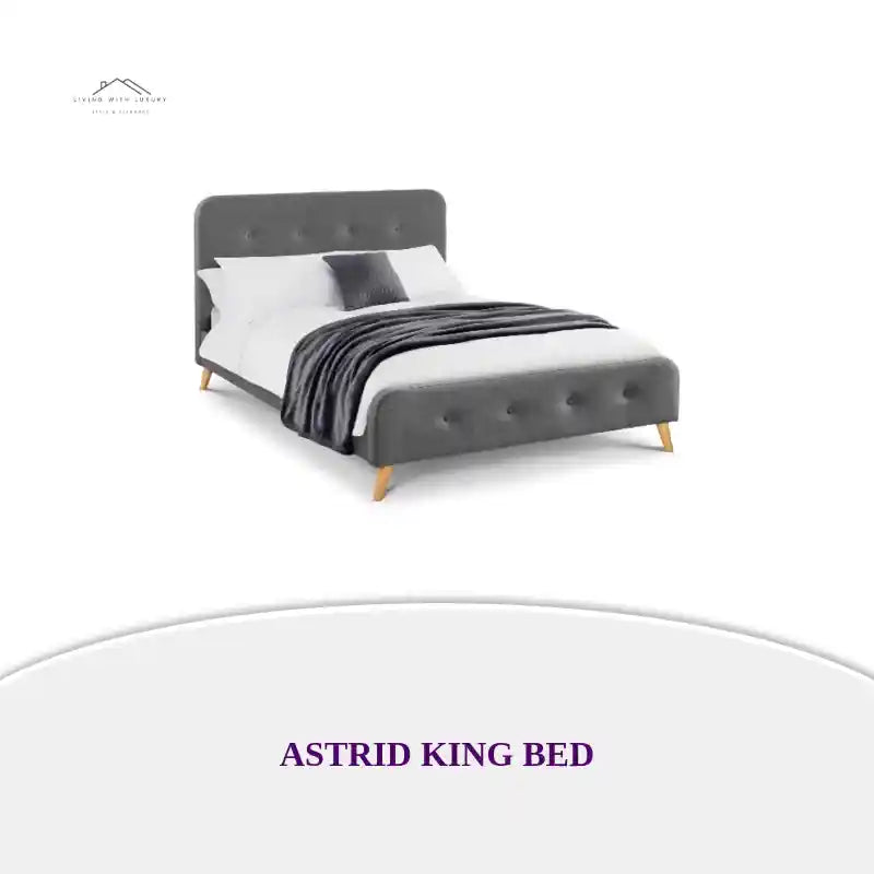 Astrid King Bed by@Outfy
