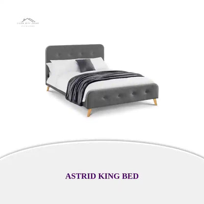 Astrid King Bed by@Outfy