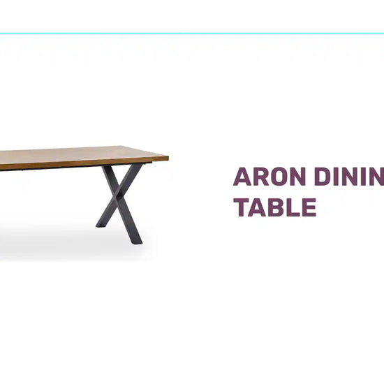 Aron Dining Table by@Outfy