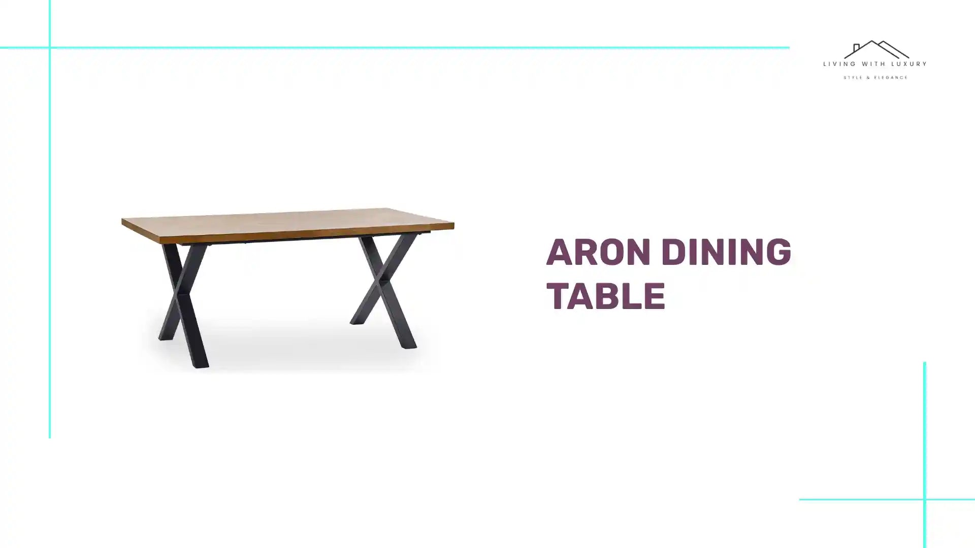 Aron Dining Table by@Outfy