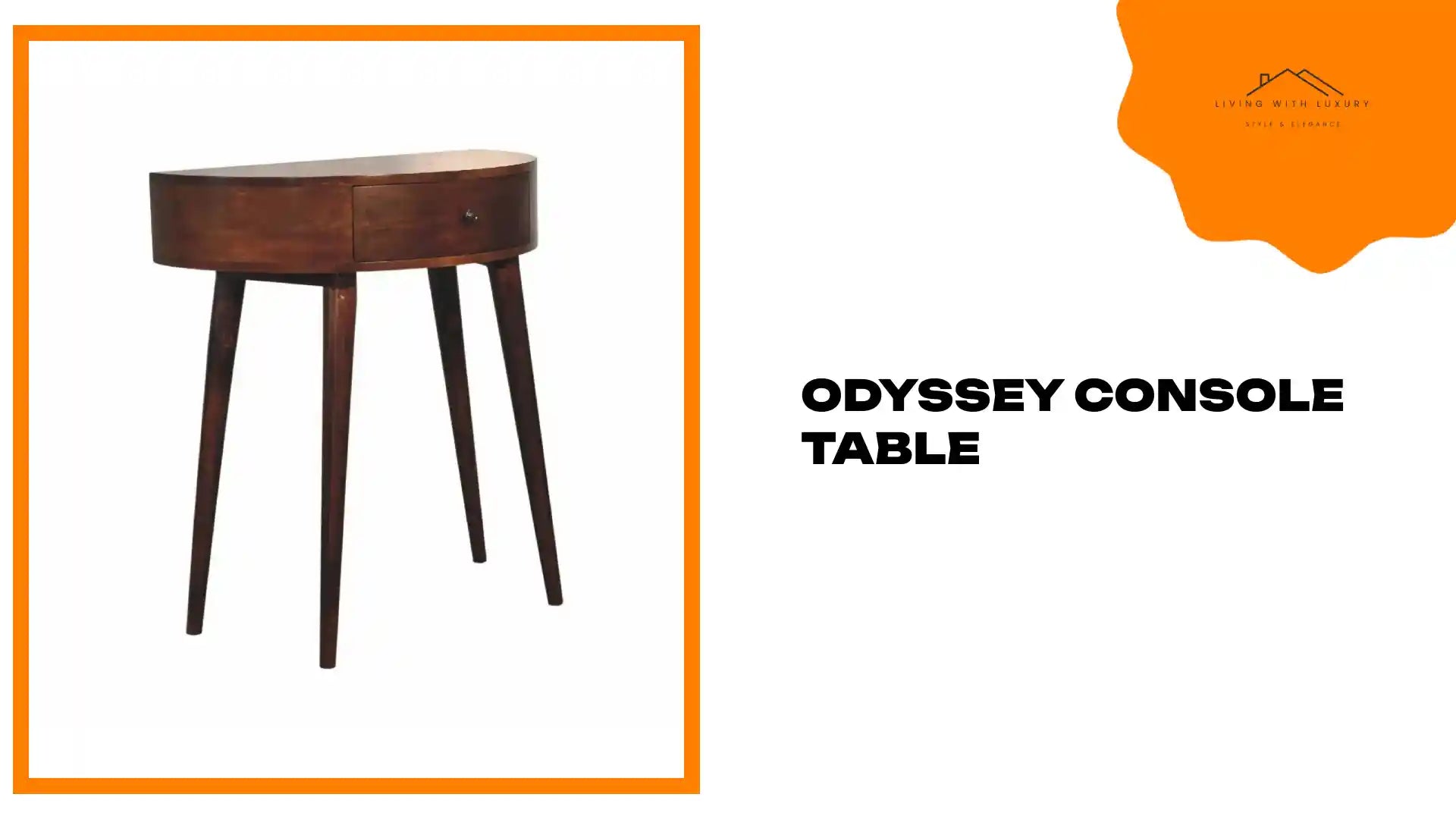 Odyssey Console Table by@Outfy