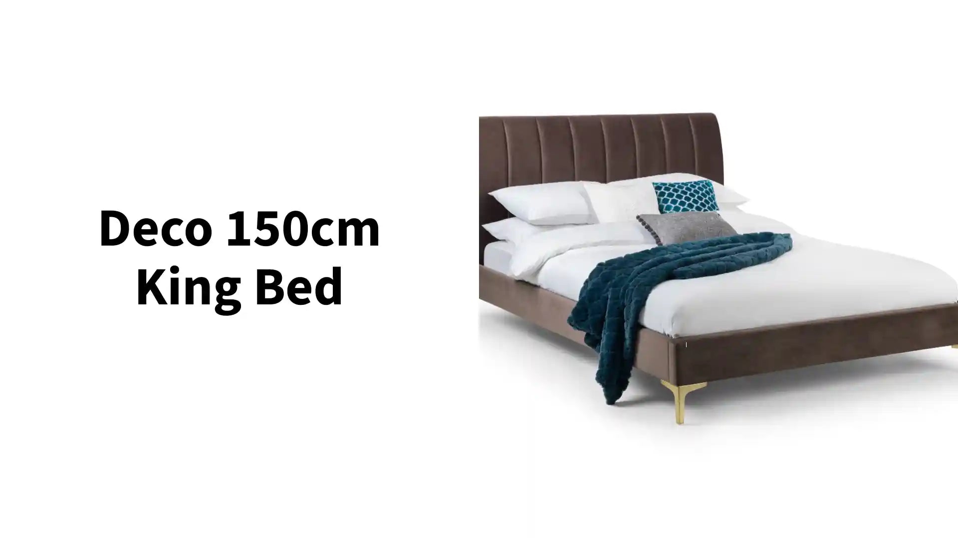 Deco 150cm King Bed by@Outfy