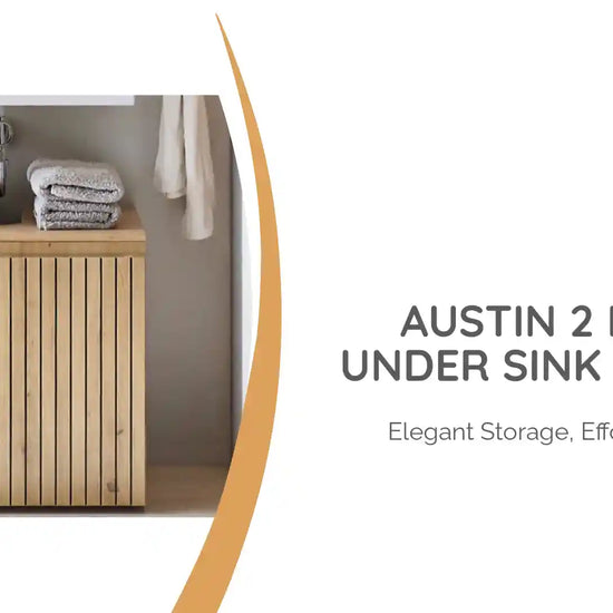 Austin 2 Door Under Sink Cabinet by@Outfy