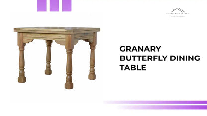 Granary Butterfly Dining Table by@Outfy