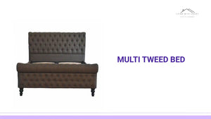 Multi Tweed Bed by@Outfy