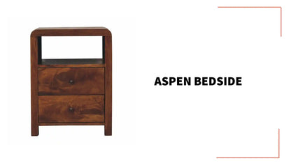 Aspen Bedside by@Outfy