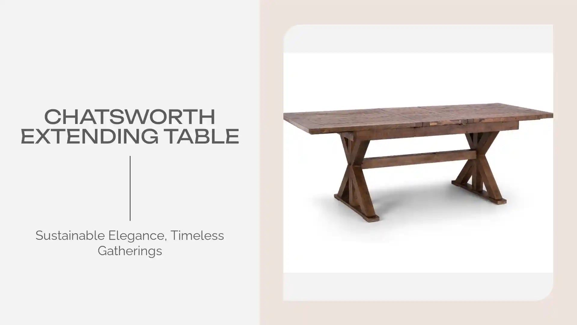 Chatsworth Extending Table by@Outfy