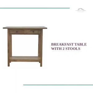 Breakfast Table With 2 Stools by@Outfy